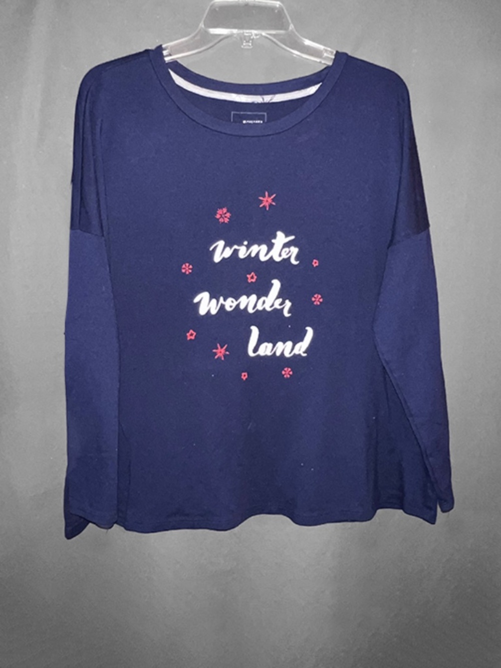 Sonoma Blue Winter Wonderland Top